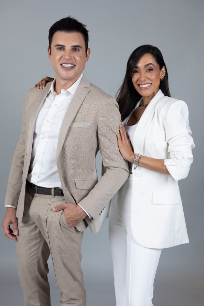 Dermatologistas Daniel Coimbra e Larissa Oliveira