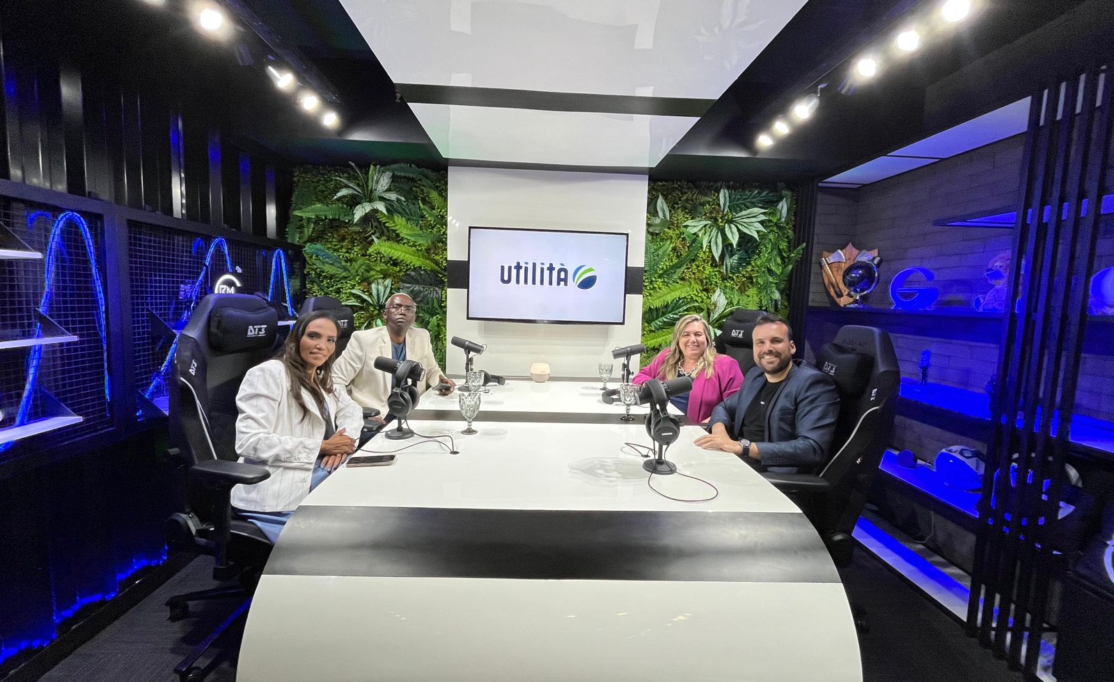 Os empresários Marcela Coelho, Marcio Nunes e Gustavo Fonseca