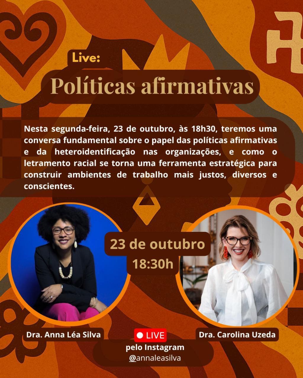 Live sobre Letramento Racial no Direito