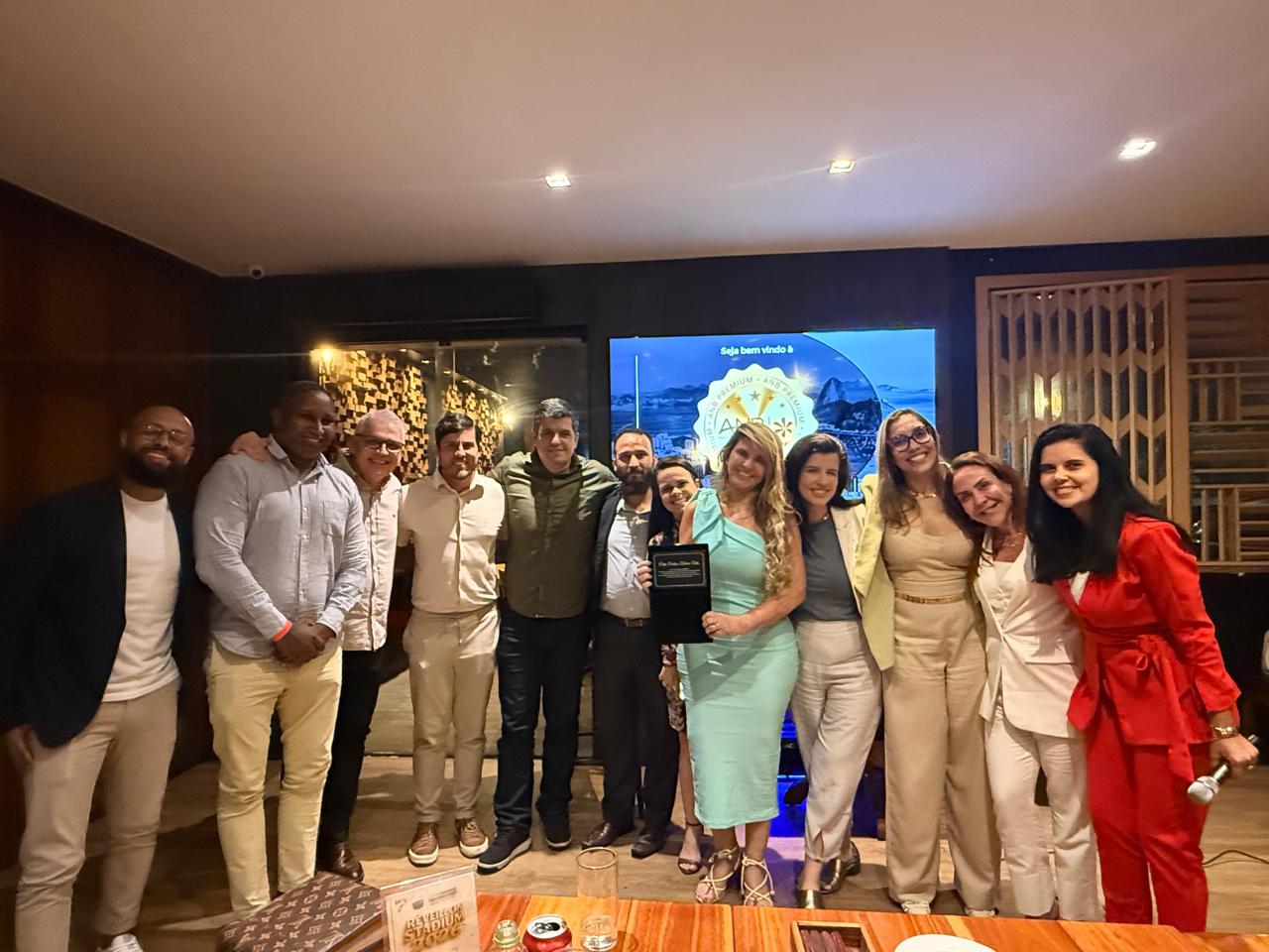 Cátia Vita sendo homenageada