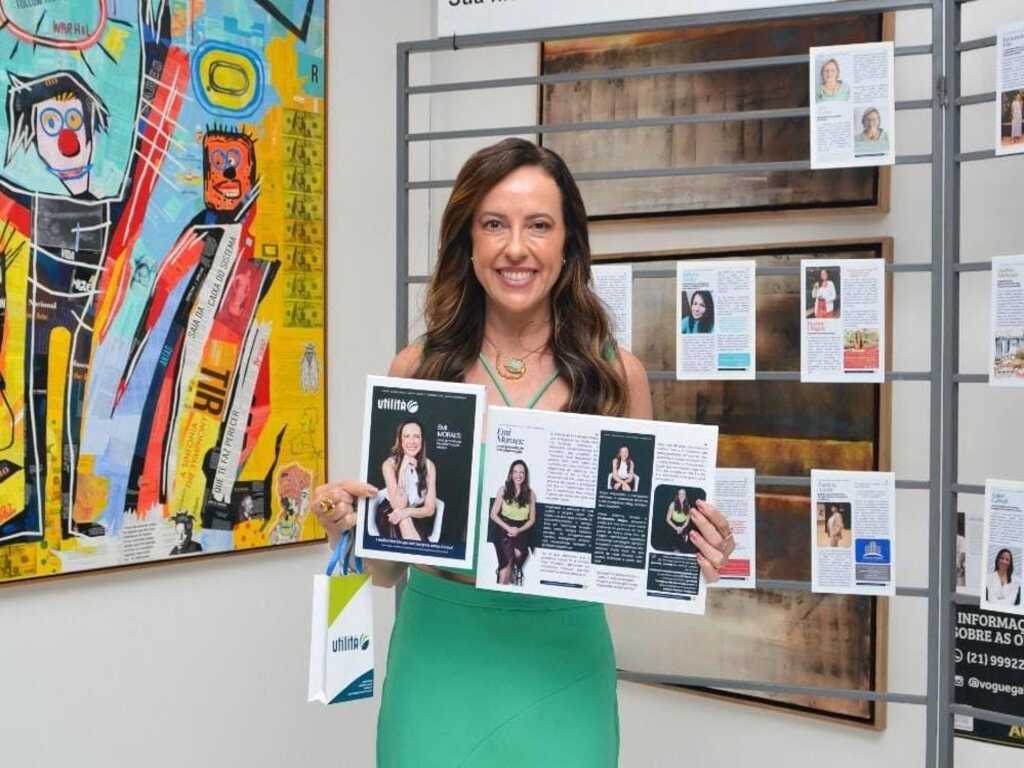 A especialista em emagrecimento comportamental, Emi Moraes é embaixadora da Utilità e cada da revista de dezembro de 2025.
