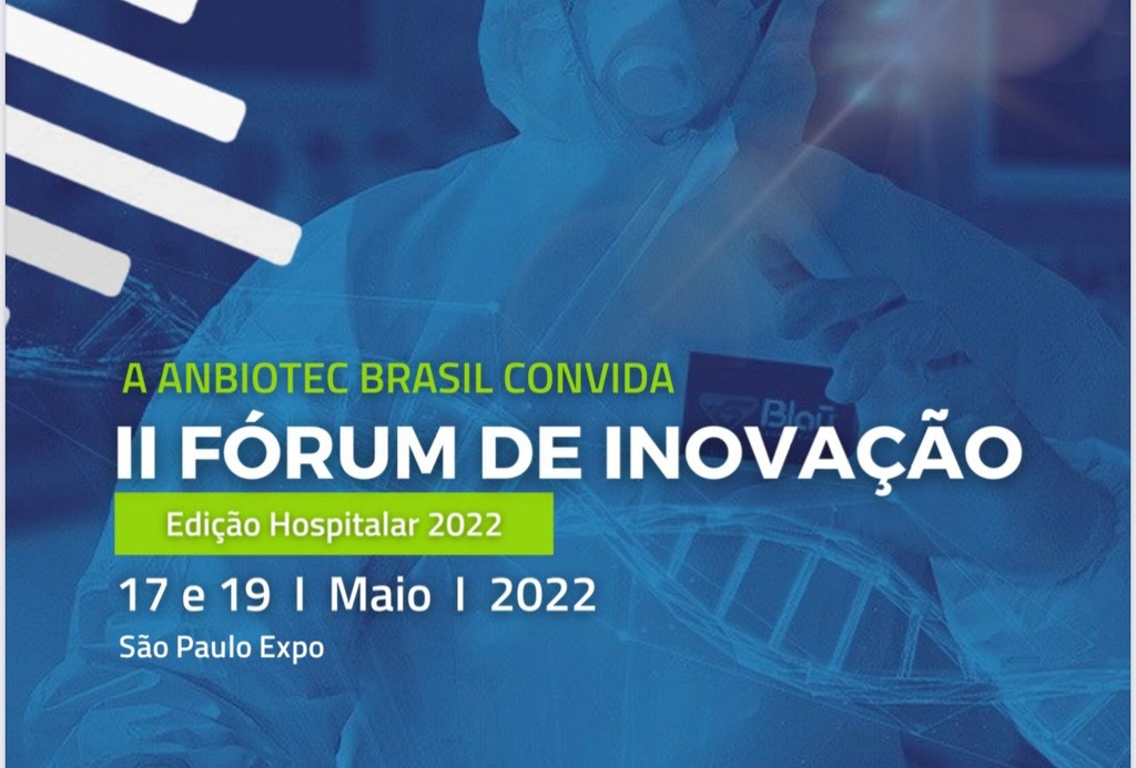 Hospitalar - Mabel ministra palestra sobre Estratégias de Inovação Aberta para Empresas de Biotecnologia, na Arena ANBIOTEC/pavilhão 7.