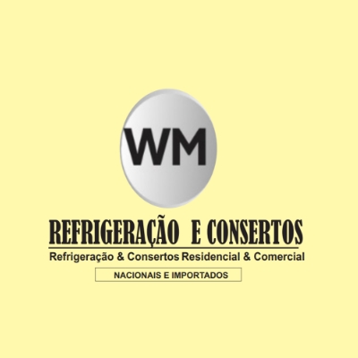 logo wm refrigereacao e consertos