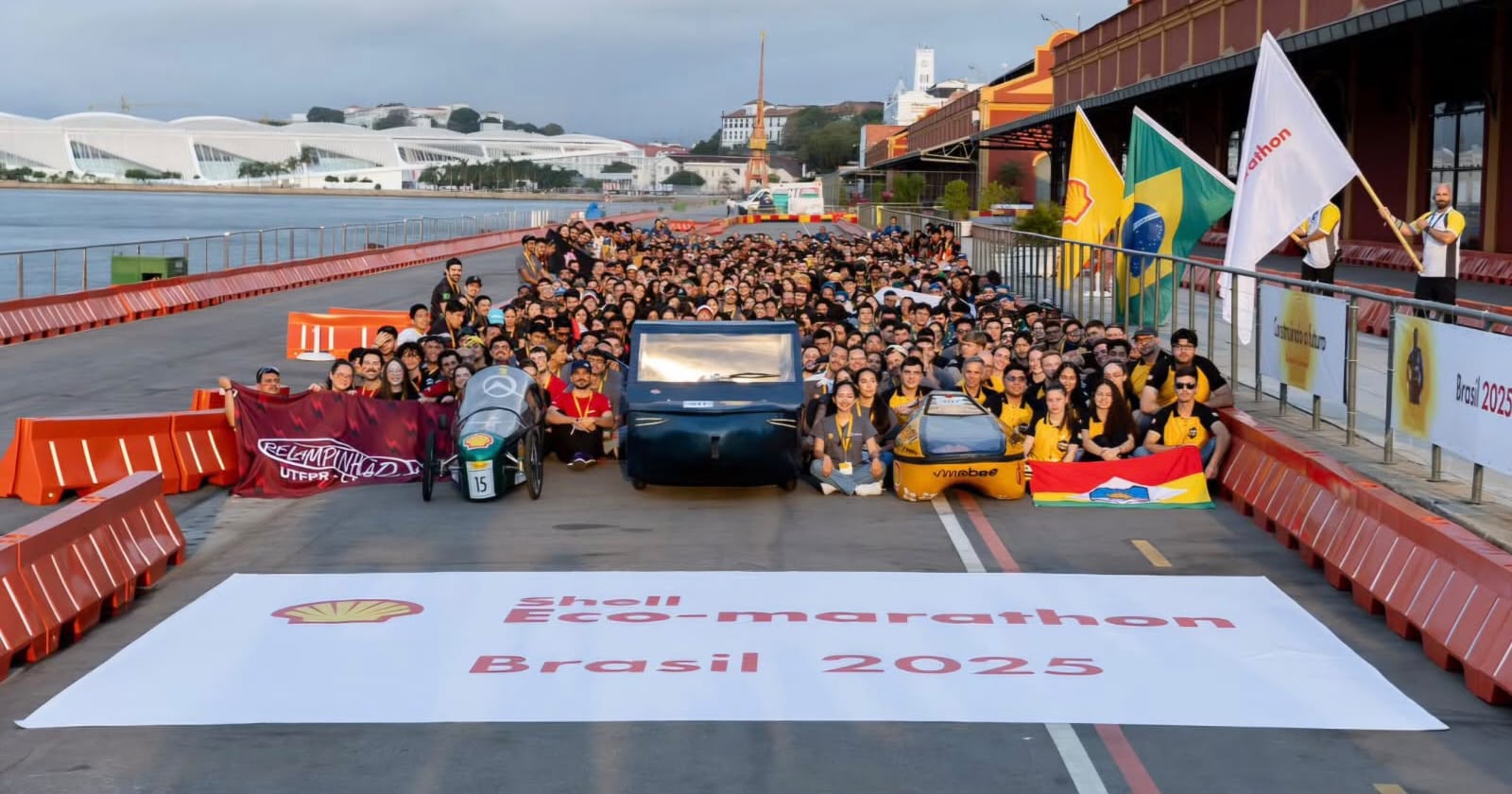 Pier Mauá recebe décima edição da Shell Eco-marathon no Brasil